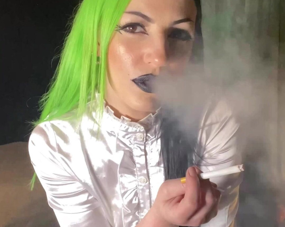 Rave Baby aka Smokinggoddess OnlyFans - Craving a cigarette, so I’m going too smoke here in your office More on Onlyfanscommistress