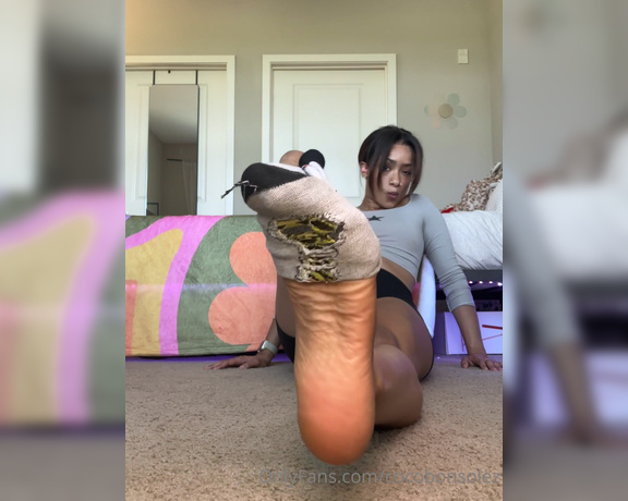 Goddess Coco aka Cocobonsolez OnlyFans - Did someone ask for a sock tease 3