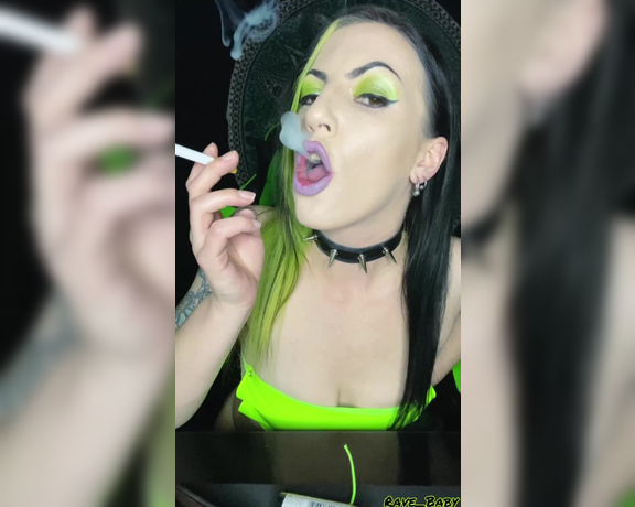 Rave Baby aka Smokinggoddess OnlyFans - Want to see the full video plus lots of xxx ones of me playing and smoking too Then sub too