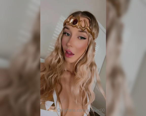 Goddess Amber aka Amber00 OnlyFans - Throback vid! Would you watch if I started live streaming on twitch If so what would you like to see