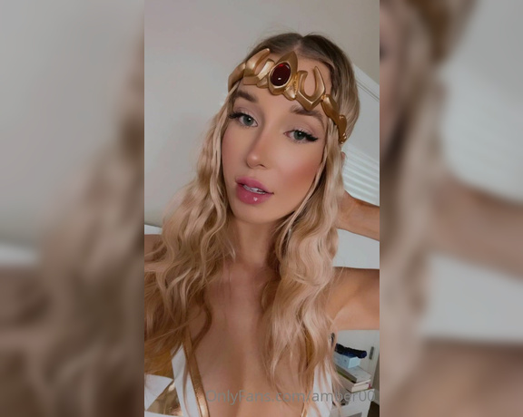 Goddess Amber aka Amber00 OnlyFans - Throback vid! Would you watch if I started live streaming on twitch If so what would you like to see