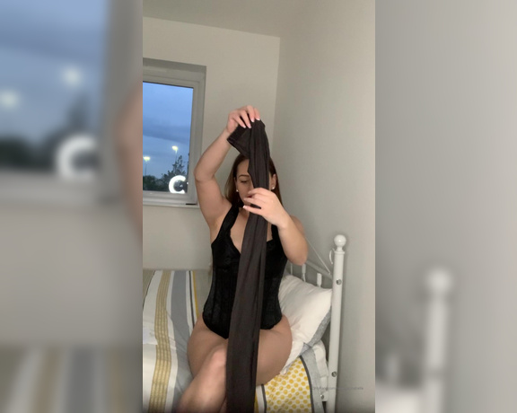 Lady Annabelle aka Lady__annabelle OnlyFans - Watch Me while putting on My new pantyhose