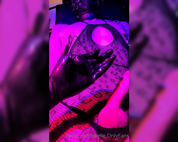 Lady Annabelle aka Lady__annabelle OnlyFans - Being in My presence is not easy at all Vibrating butt plug in, vibrating nipple clamps on, a body