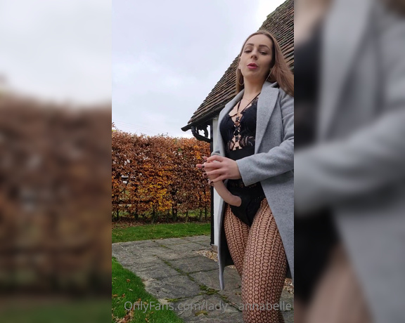 Lady Annabelle aka Lady__annabelle OnlyFans - Your slutty holes belong to Me and I can do as I wish with them I know how aroused you getting whil