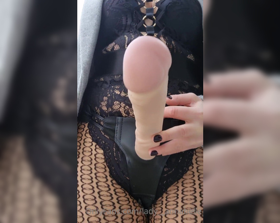 Lady Annabelle aka Lady__annabelle OnlyFans - Your slutty holes belong to Me and I can do as I wish with them I know how aroused you getting whil