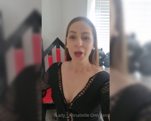 Lady Annabelle aka Lady__annabelle OnlyFans - Mistress is having an amazing time
