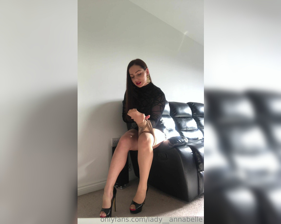 Lady Annabelle aka Lady__annabelle OnlyFans - Weak for nylons