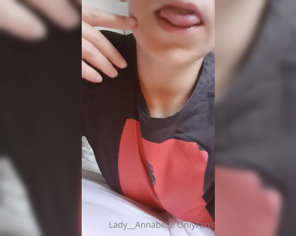 Lady Annabelle aka Lady__annabelle OnlyFans - I want you to be My spit bucket