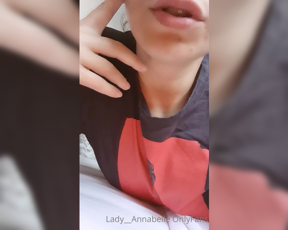 Lady Annabelle aka Lady__annabelle OnlyFans - I want you to be My spit bucket