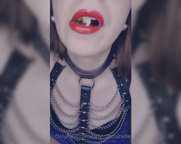 Lady Annabelle aka Lady__annabelle OnlyFans - Good morning My boys Well the other day I was speaking to one of you about chewing fetish so I deci