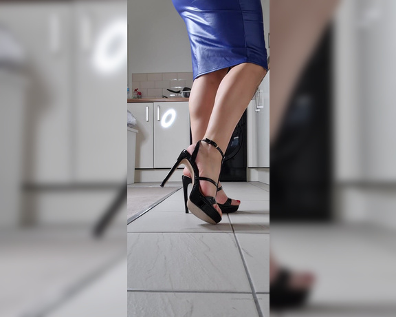 Lady Annabelle aka Lady__annabelle OnlyFans - Good morning My boys A little clip for foot fetish and heels lovers