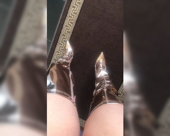 Lady Annabelle aka Lady__annabelle OnlyFans - My shiny boots will make you weak