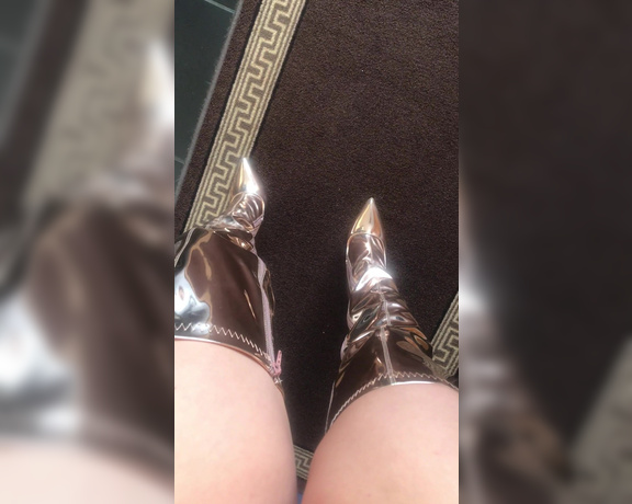 Lady Annabelle aka Lady__annabelle OnlyFans - My shiny boots will make you weak