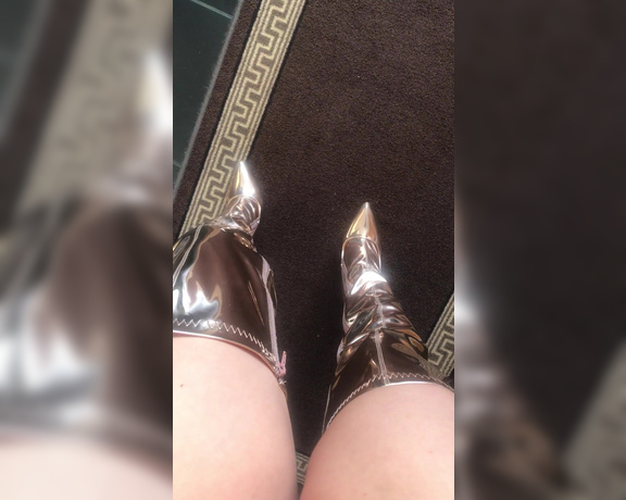 Lady Annabelle aka Lady__annabelle OnlyFans - My shiny boots will make you weak