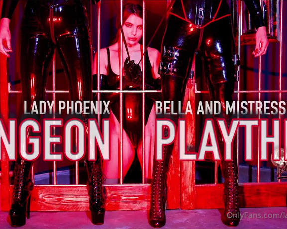 Lady_Phoenix aka Ladyphoenix_ldn OnlyFans - NEW CLIP! DUNGEON PLAYTHING Two strict blonde latex clad Mistresses, Lady Phoenix and Mistress Scarl