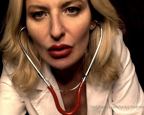 Lady_Phoenix aka Ladyphoenix_ldn OnlyFans - THERAPY THURSDAY Doctor Phoenix assesses your heart rate and decides that action must be taken to