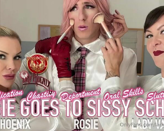 Lady_Phoenix aka Ladyphoenix_ldn OnlyFans - CLIP SET IN YOUR INBOXES NOW! ROSIE GOES TO SISSY SCHOOL #1 5 Rosie begins attending Sissy School