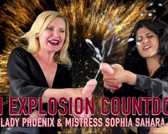 Lady_Phoenix aka Ladyphoenix_ldn OnlyFans - CUMMINGS SOON Be at the ready to dispense your cum explosively for your Mistresses, @sophiasahara