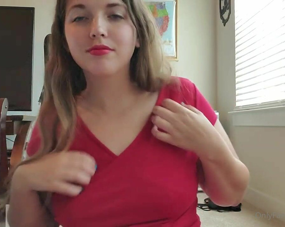 Lisa ASMR aka Lisaasmr OnlyFans - Red Shirt Rubbing ASMR