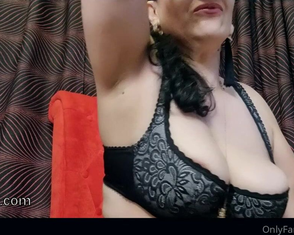 Mistress Luna aka Mistressluna OnlyFans - Now, I want My little slaves, to kneel and to worship My armpits! First you will sniff My sweaty arm