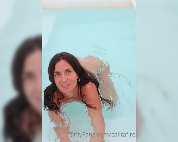 Calita Fire aka Calitafire OnlyFans - Swimming