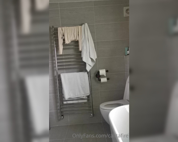 Calita Fire aka Calitafire OnlyFans - Just a sexy little bathroom moment