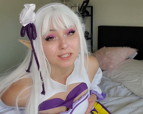 Neko Waifu aka Nekonymphe OnlyFans - Fetish Friday! [Emilia re zero beta cck, cock tease] Emilia tests to see how long you can last Now