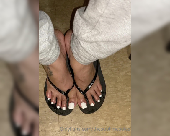 The Sublime Soles aka Thesublimesoles OnlyFans - Flip flop season is near