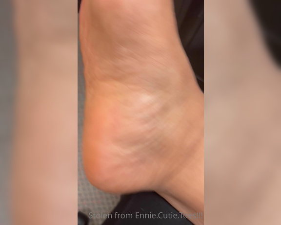 Ennie’s Toes and Soles aka Enniestoes OnlyFans - It takes me so long to make them smelly but when get there…got damn!! Now take a big long whiff!