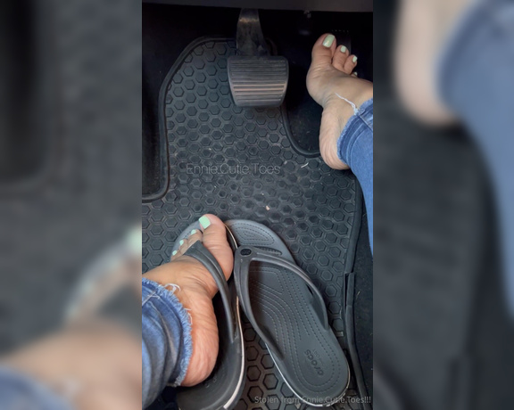 Ennie’s Toes and Soles aka Enniestoes OnlyFans - Take a drive with