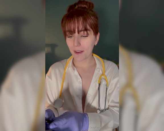 Kay aka Asmrkay OnlyFans - Nurse Training Exam Giving you a medical exam while training the new nurse