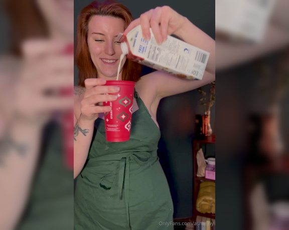 Kay aka Asmrkay OnlyFans - The New Naked Barista Makes You a Coffee She cant wait for you to cum again soon