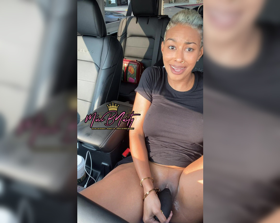 Miss B. Nasty aka Missbnasty OnlyFans - What’s poppin’ Brand new whip, just squirt in Having to wait a few weeks to cum and orgasm was