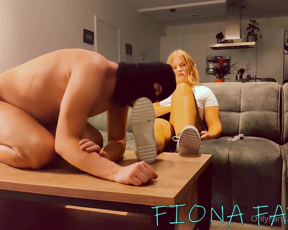 Fiona Fabel aka Fionafabel OnlyFans - Bitch boy keeps my sneakers white