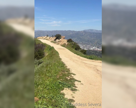 Goddess Severa aka Goddesssevera OnlyFans - Beautiful hike today