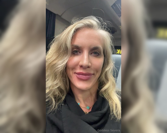 Goddess Severa aka Goddesssevera OnlyFans - Taking the train! It’s My life these days and actually a very pleasant way to travel Ummm…why does