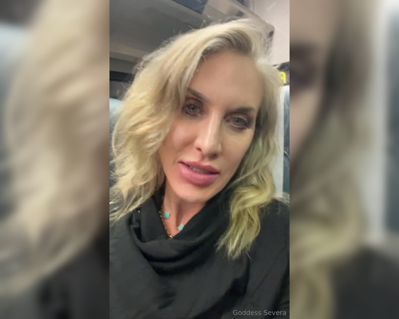 Goddess Severa aka Goddesssevera OnlyFans - Taking the train! It’s My life these days and actually a very pleasant way to travel Ummm…why does