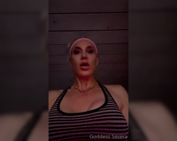 Goddess Severa aka Goddesssevera OnlyFans - 70’s headband workout What’s not to like…