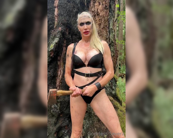 Goddess Severa aka Goddesssevera OnlyFans - I did a photo shoot in the forest today and decided to shoot a couple of exclusive videos just for