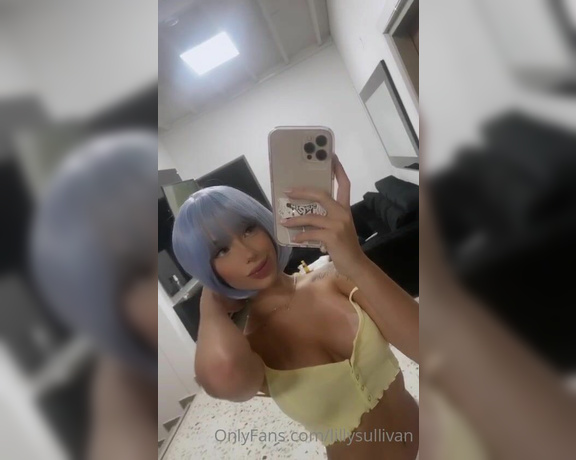 Mistress Dani Tabares aka Soydanitabaresbb OnlyFans - Did you see my last cosplay with blue hair !!!!