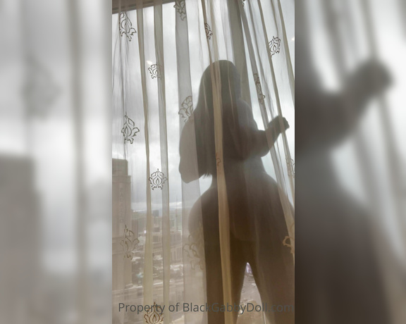 Mistress Gabby aka Blackgabbydoll OnlyFans - Vegas was I probably squirted 10x all over this window tip this post if you would fuck me up