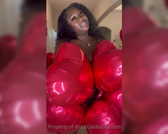 Mistress Gabby aka Blackgabbydoll OnlyFans - Happy Valentine’s hot New VDay Night Freak content dropping all week