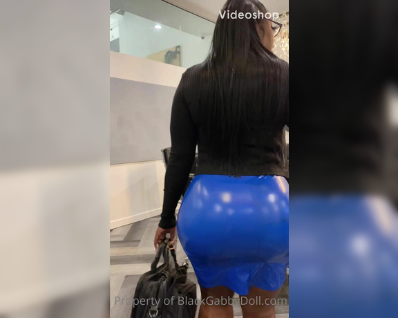 Mistress Gabby aka Blackgabbydoll OnlyFans - New Premium Premier Get on your knees and eat this ass in the company bathroom for a raise