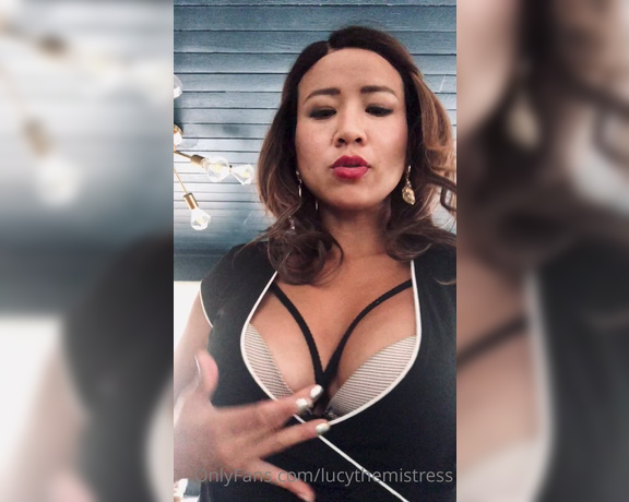 Mistress Lucy Khan aka Lucythemistress OnlyFans - Boss caught you ogling her cleavage at the board meeting and now you’re gonna get it #cleavage #b