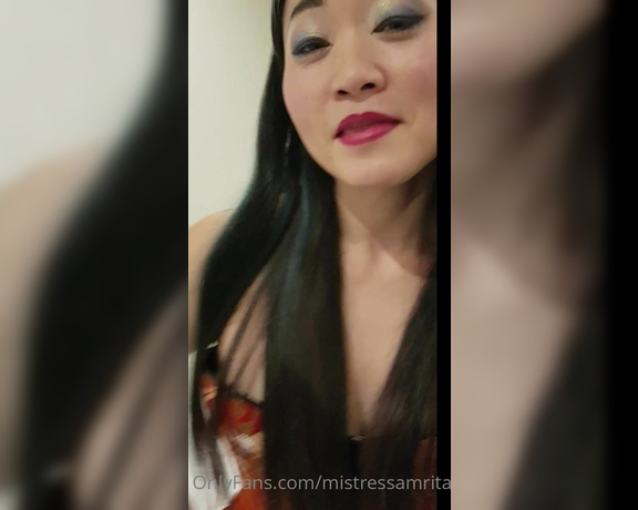 Mistress Amrita aka Mistressamrita OnlyFans - Part 1 of Ball kicking fantasy POV in Kimono corset, I give you numerous Ball kickings and ball grab