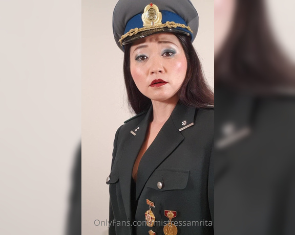Mistress Amrita aka Mistressamrita OnlyFans - Interrogationuniform fetish POV, I am wearing a PoliceOfficer uniform(It is a former style, but the