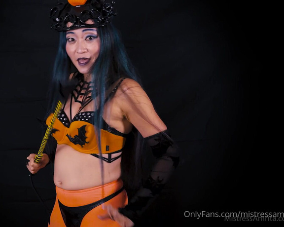 Mistress Amrita aka Mistressamrita OnlyFans - Since October is Halloween month, Enjoy this POV in the Halloween witch cosplay! Locktober Halloween