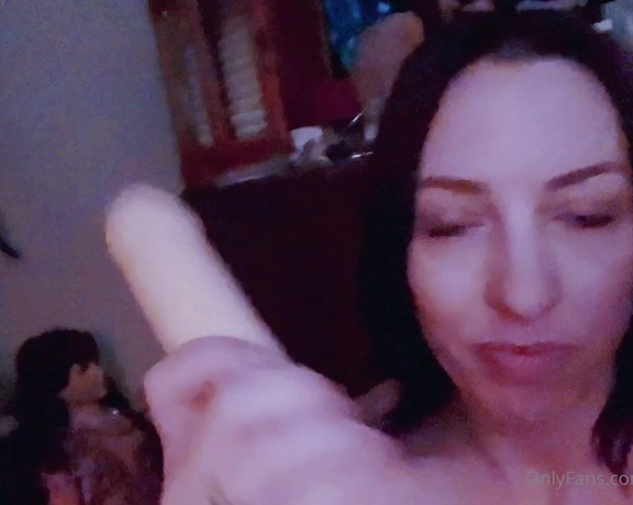 Mistress Kara aka Mistresskara OnlyFans - The dildo with a mind of its own… tastes like her pussy