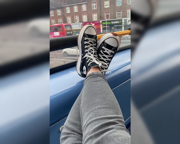 Anas_socks aka Anas_socks OnlyFans - People who are sitting behind me on the upper deck have the best view… don’t you think 7