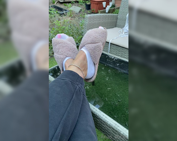 Anas_socks aka Anas_socks OnlyFans - These old slippers give the best aroma 4